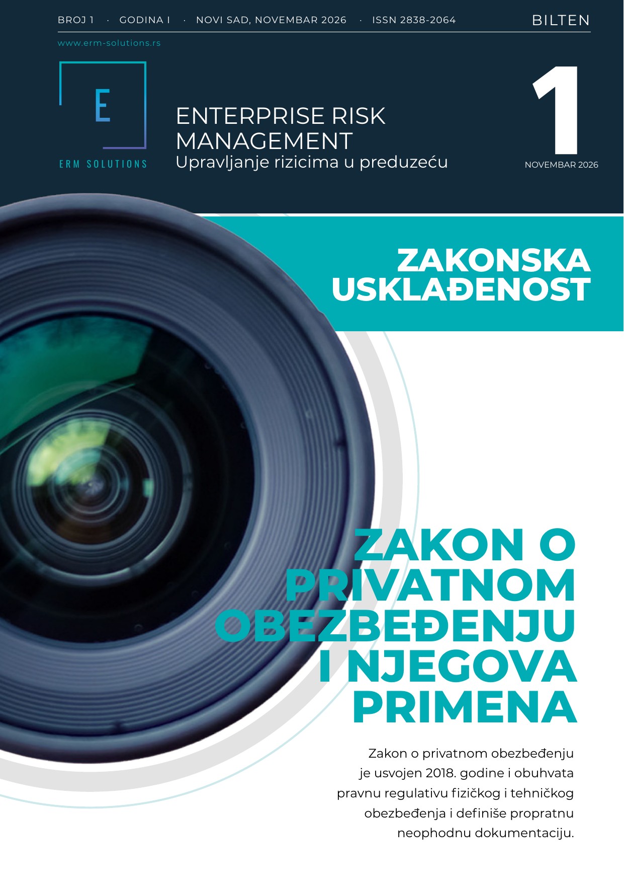 ERM bilten stiže: prvi broj izlazi 1. novembra